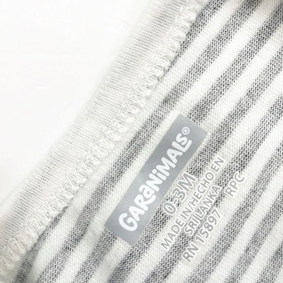 Garanimals baby boys striped zip up footie - Picture 3 of 3